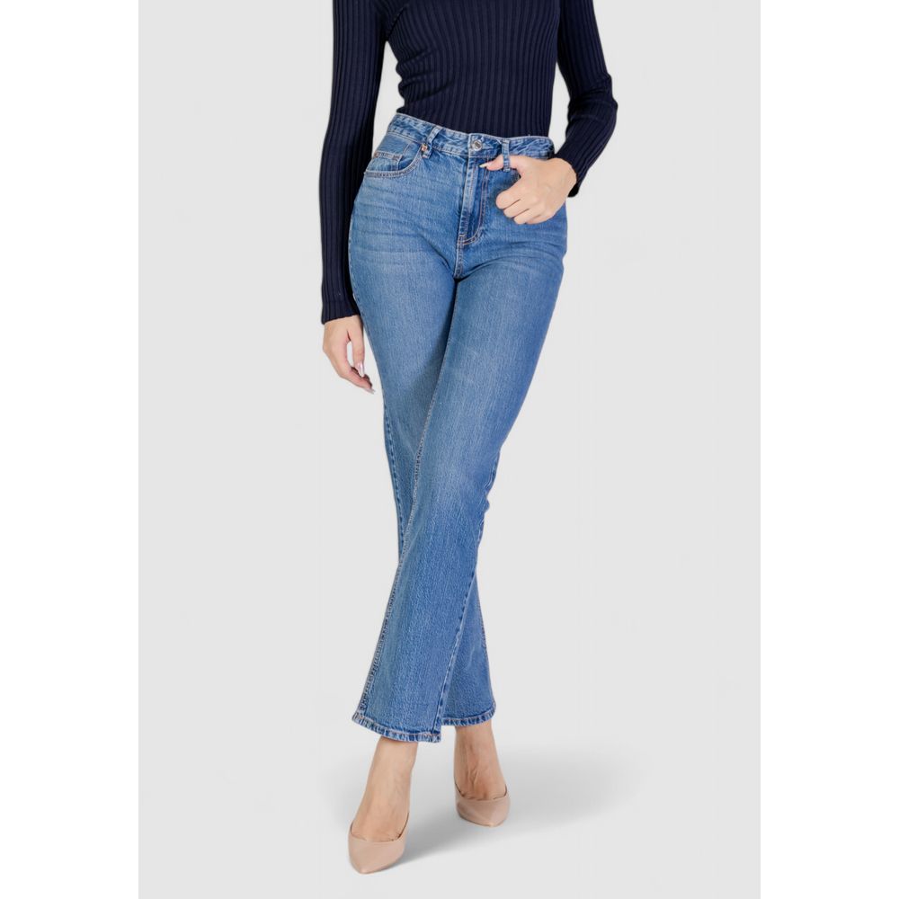 Vero Moda Lyseblå Bomulds Jeans & Bukser