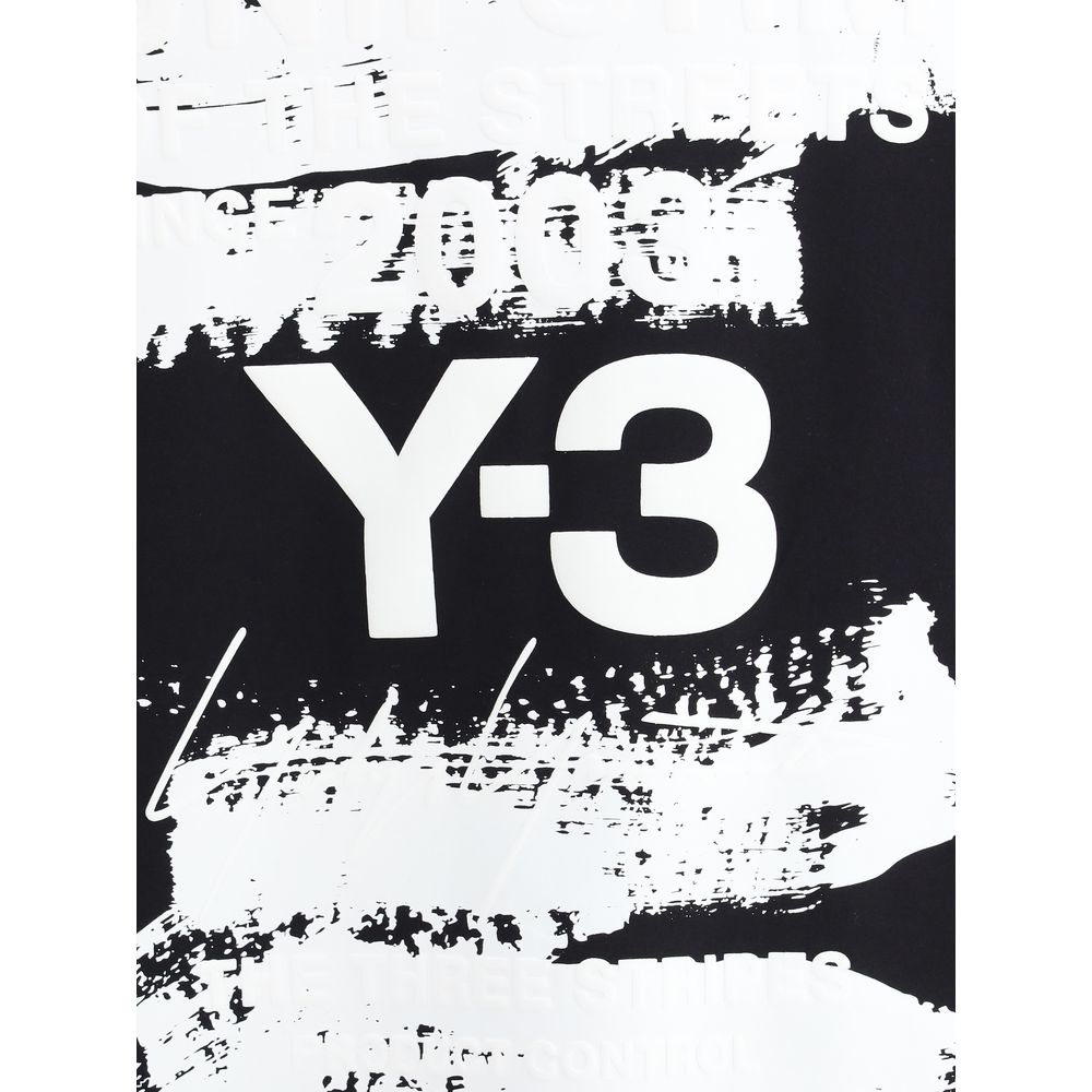 Y-3 Langærmet Trøje Hvidt Maxiprint