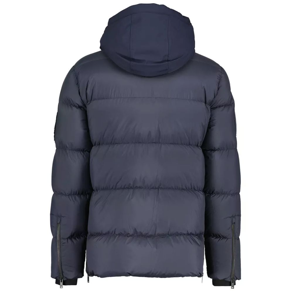 Moose Knuckles Blå Nylonjakke