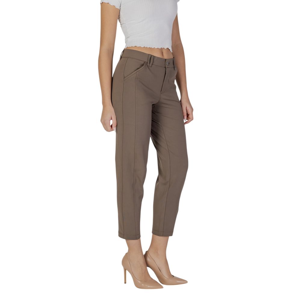 Street One Brune Polyester Jeans & Bukser