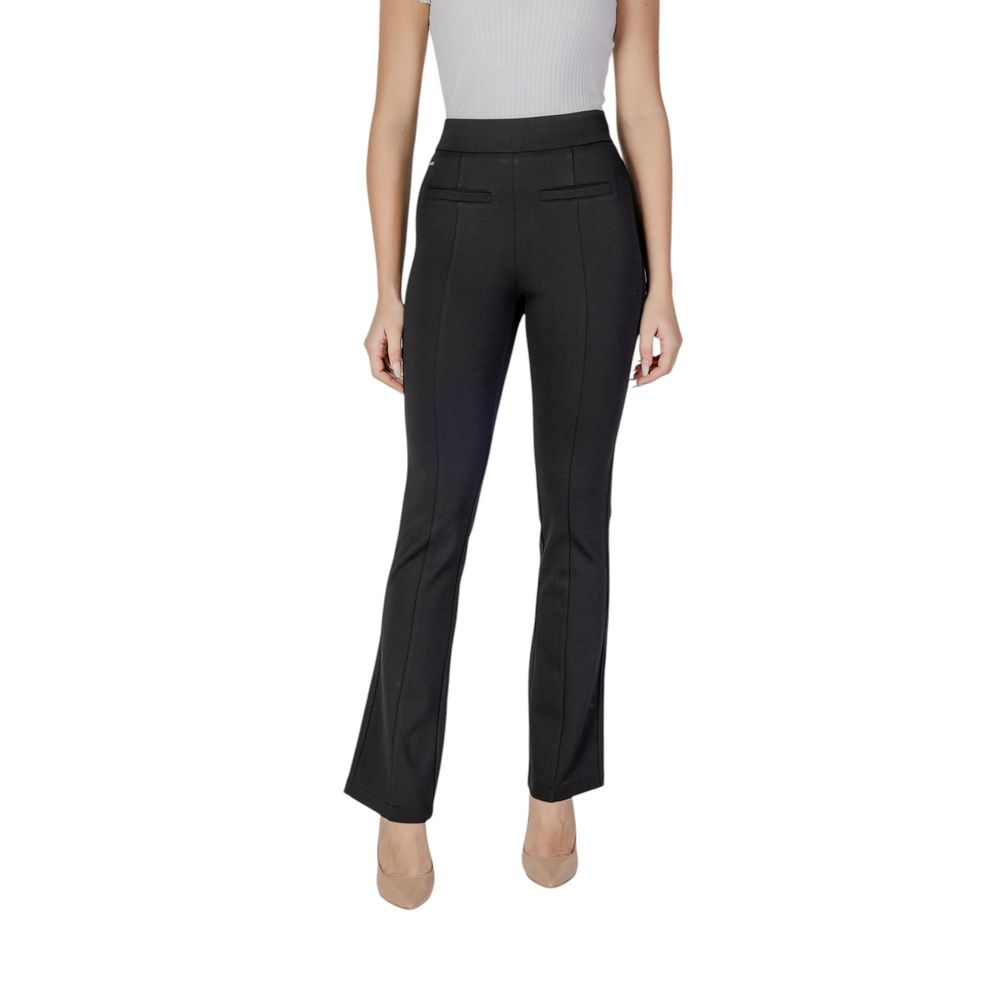 Street One Sorte Viskose Jeans & Bukser
