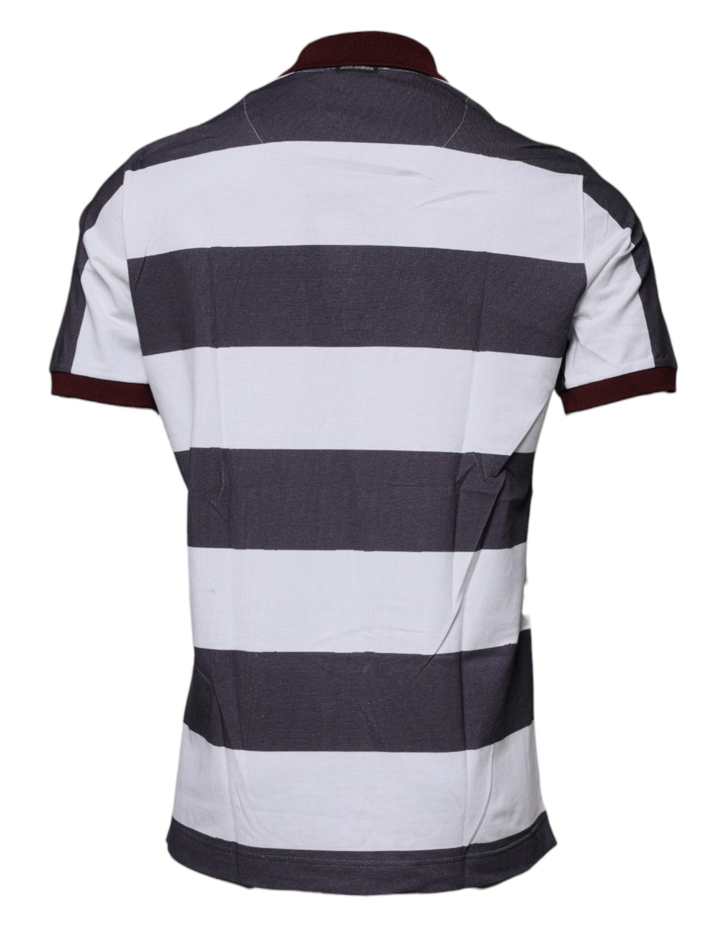 Dolce & Gabbana flerfarvet polo-T-shirt med grafisk krave