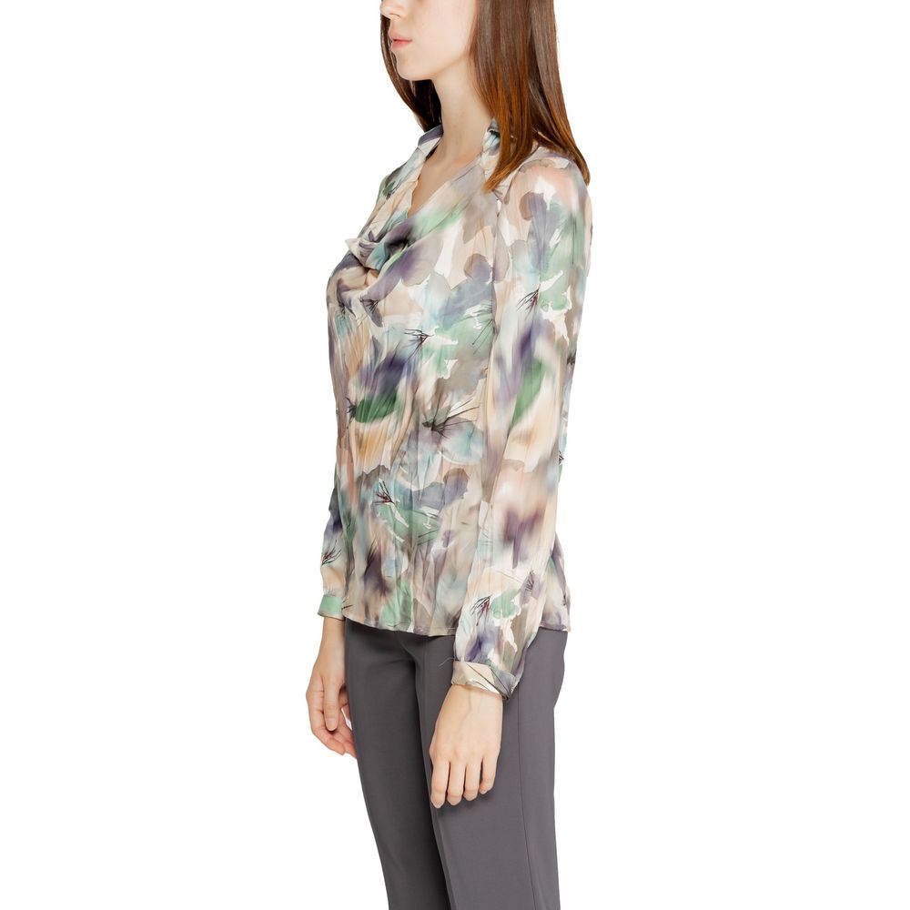 Rinascimento Grøn Polyester Skjorte