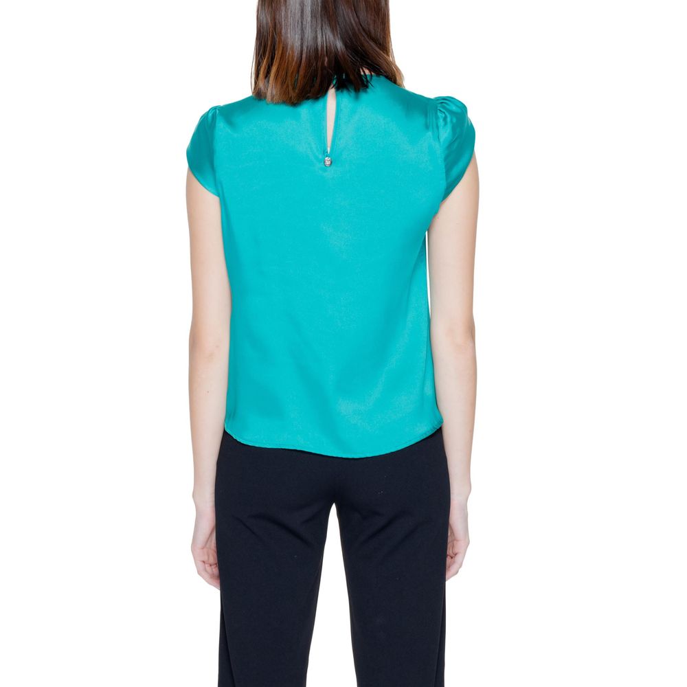 Rinascimento Grøn Polyester Skjorte