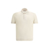 Brunello Cucinelli poloskjorte i hør