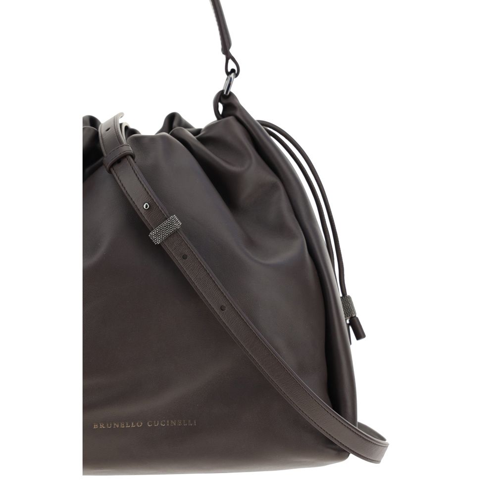 Brunello Cucinelli skuldertaske