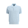 Brioni poloshirt med vævet mønster