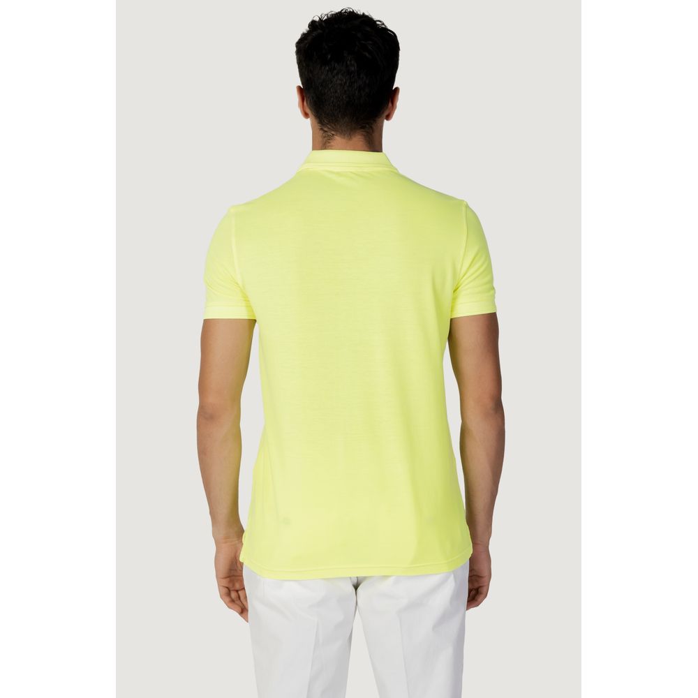 US POLO ASSN. Gul bomuldspoloshirt