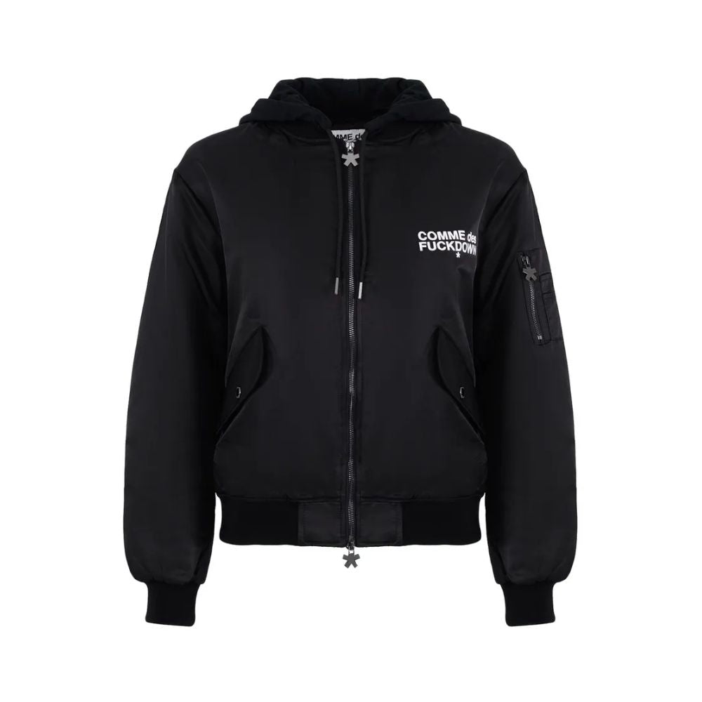 Comme Des Fuckdown Sorte Nylonjakker & Frakke