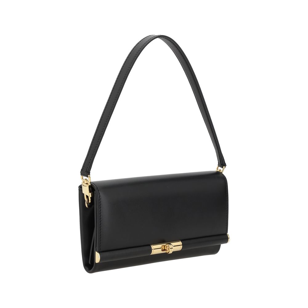 Dolce & Gabbana læder skuldertaske