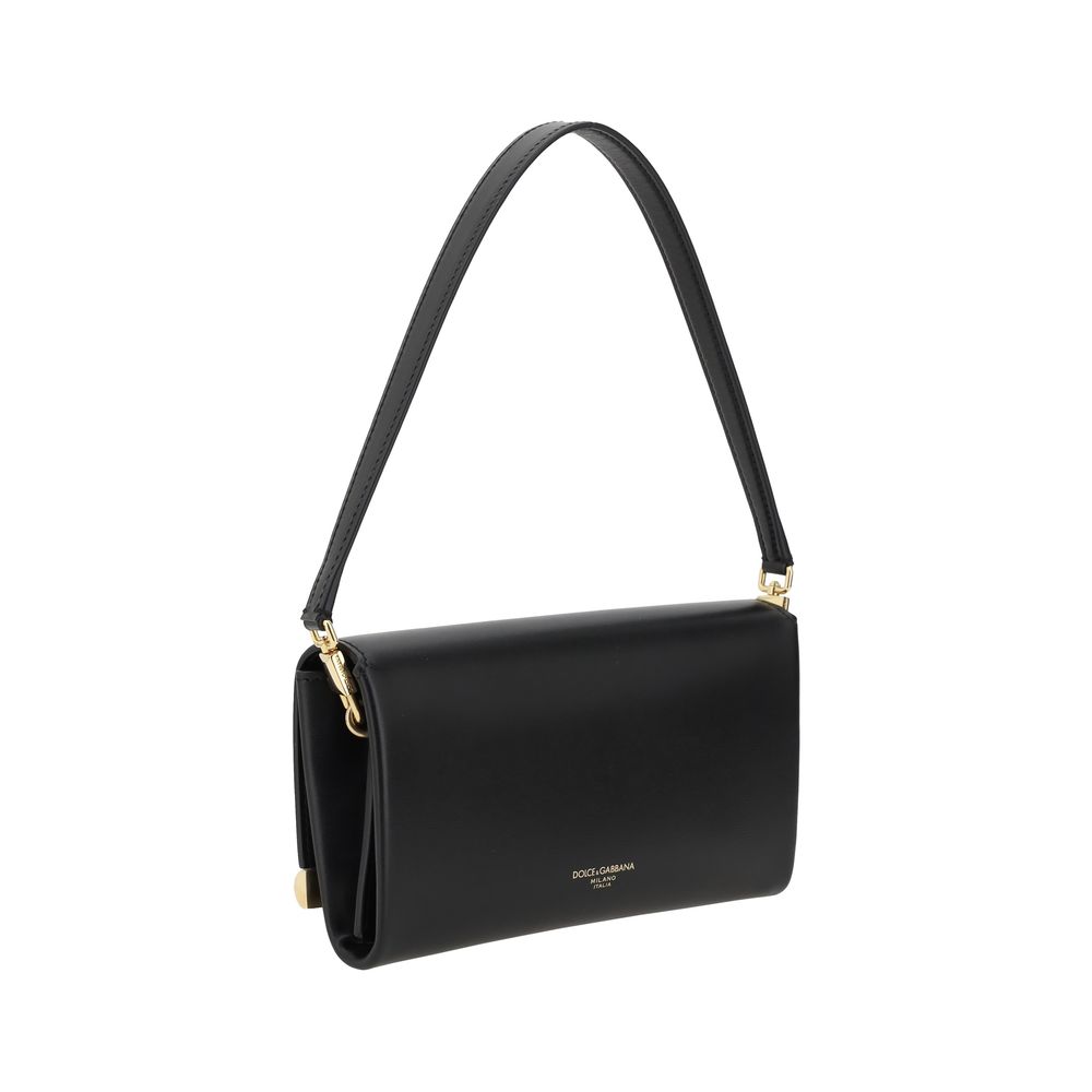 Dolce & Gabbana læder skuldertaske
