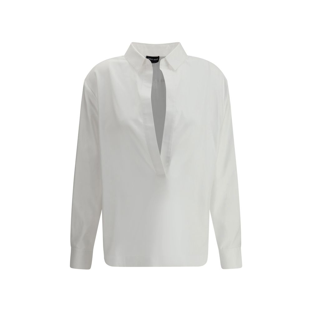 Giorgio Armani V-hals skjorte