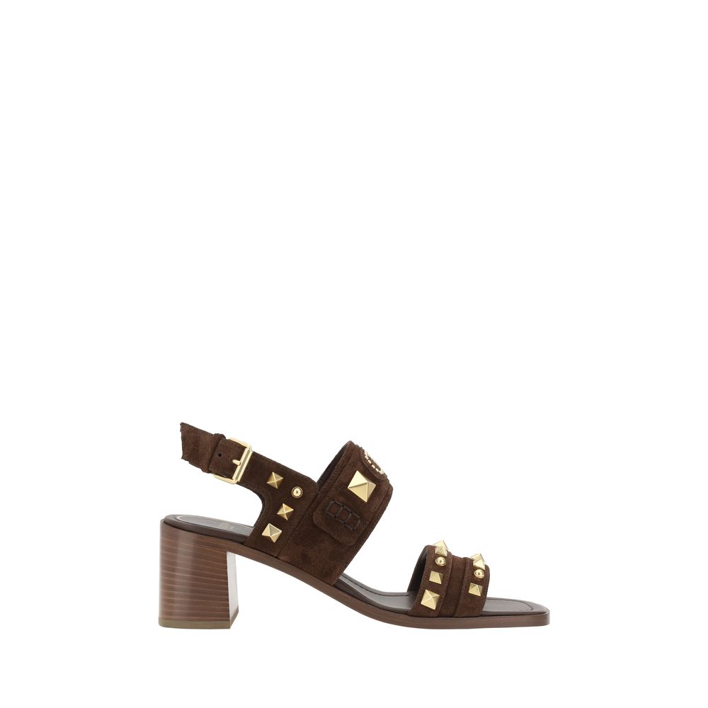 Valentino Garavani sandaler i ruskind