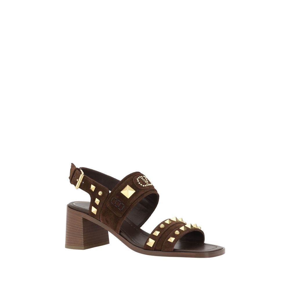 Valentino Garavani sandaler i ruskind