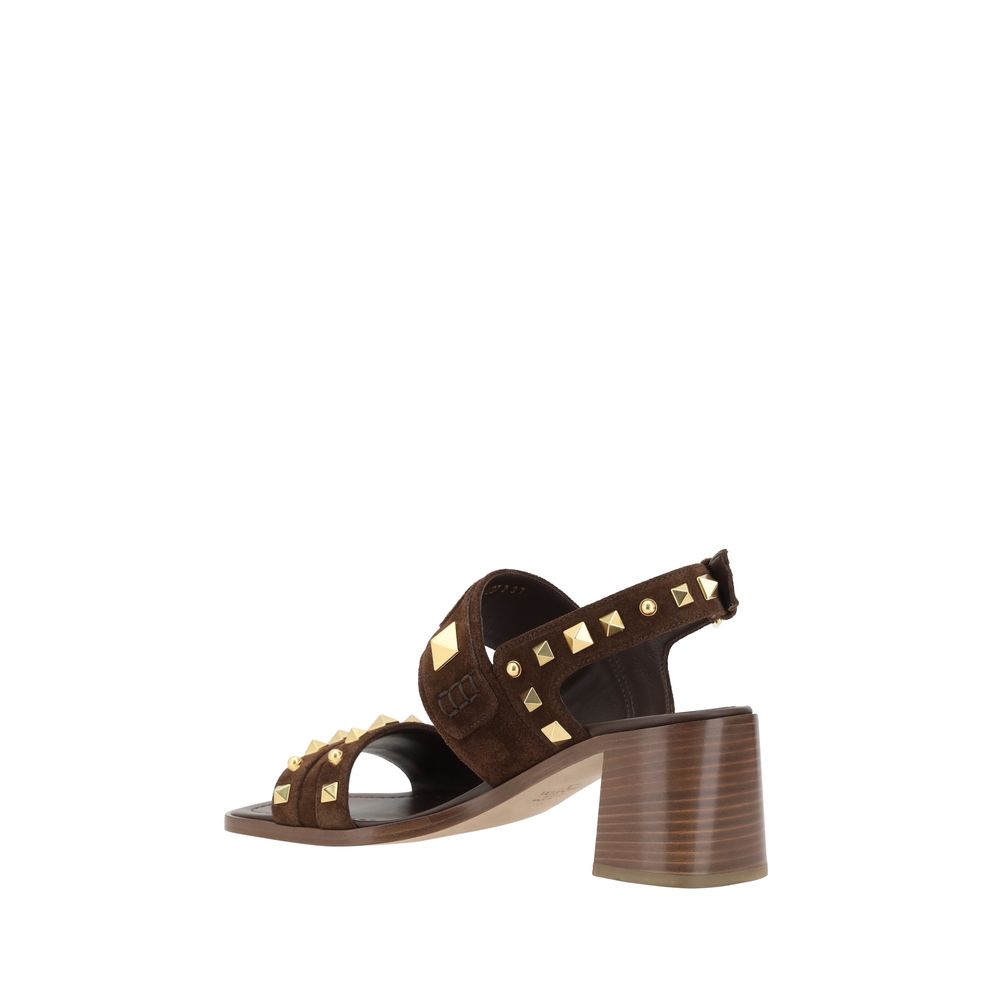 Valentino Garavani sandaler i ruskind