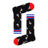 Happy Socks Black Cotton Tights & Sock