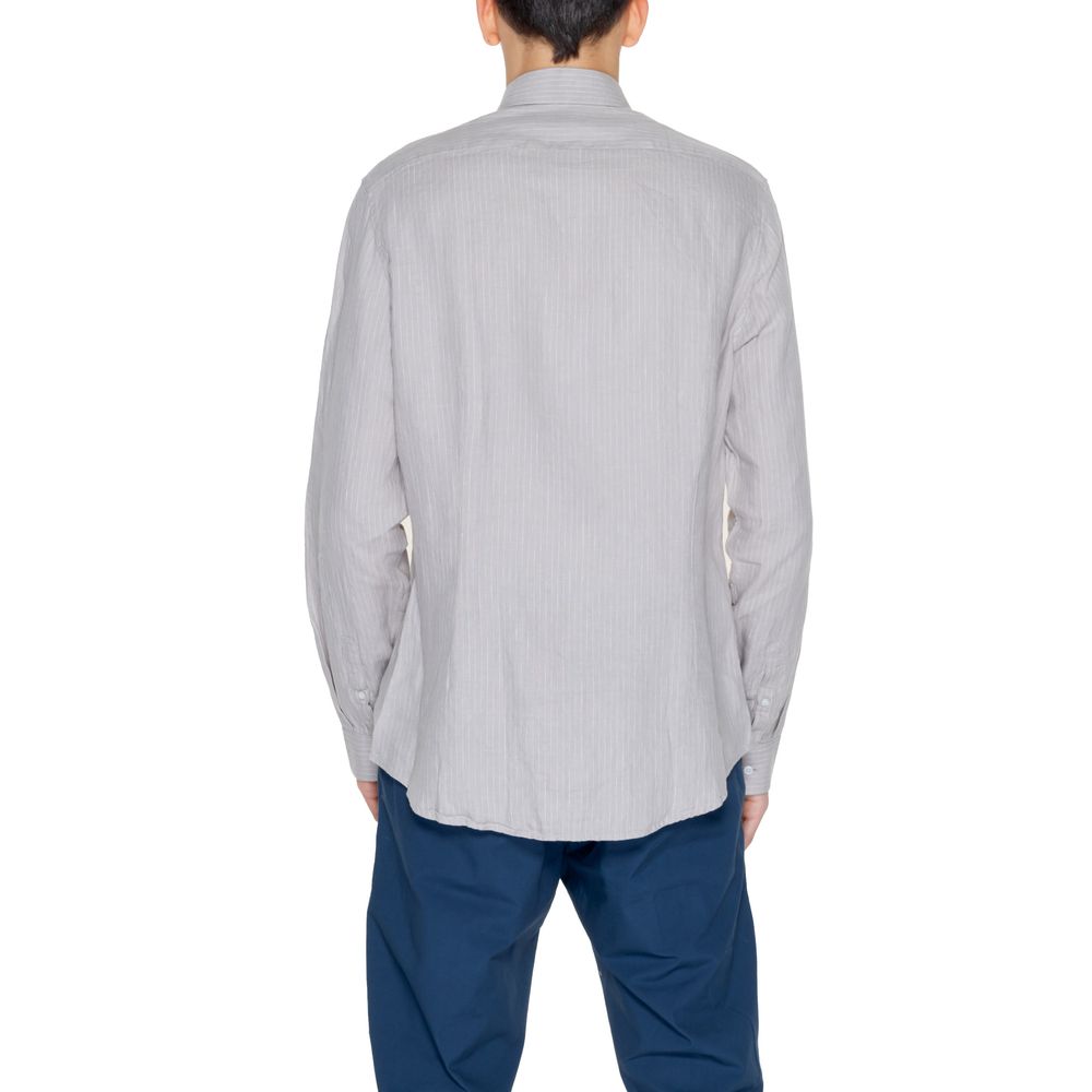 Calvin Klein Beige Hørskjorte
