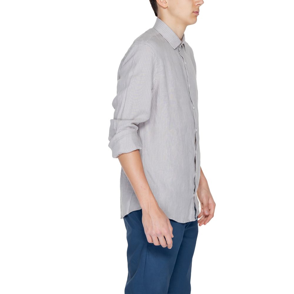 Calvin Klein Beige Hørskjorte