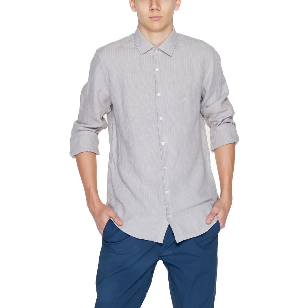 Calvin Klein Beige Hørskjorte