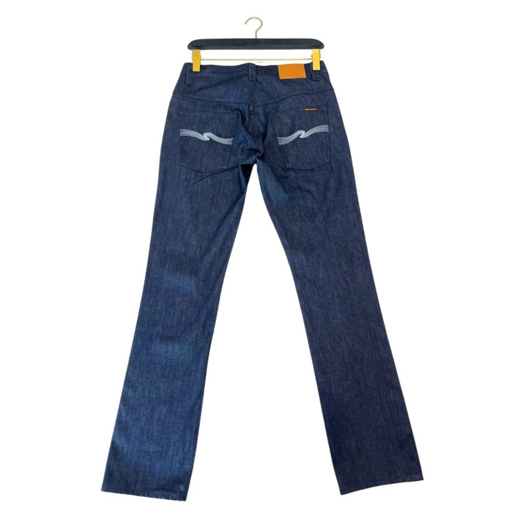 Nudie Jeans Blå Bomuld Herrejeans