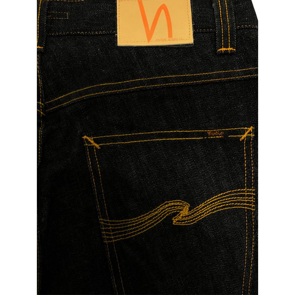 Nudie Jeans Sorte Bomuld Herrejeans