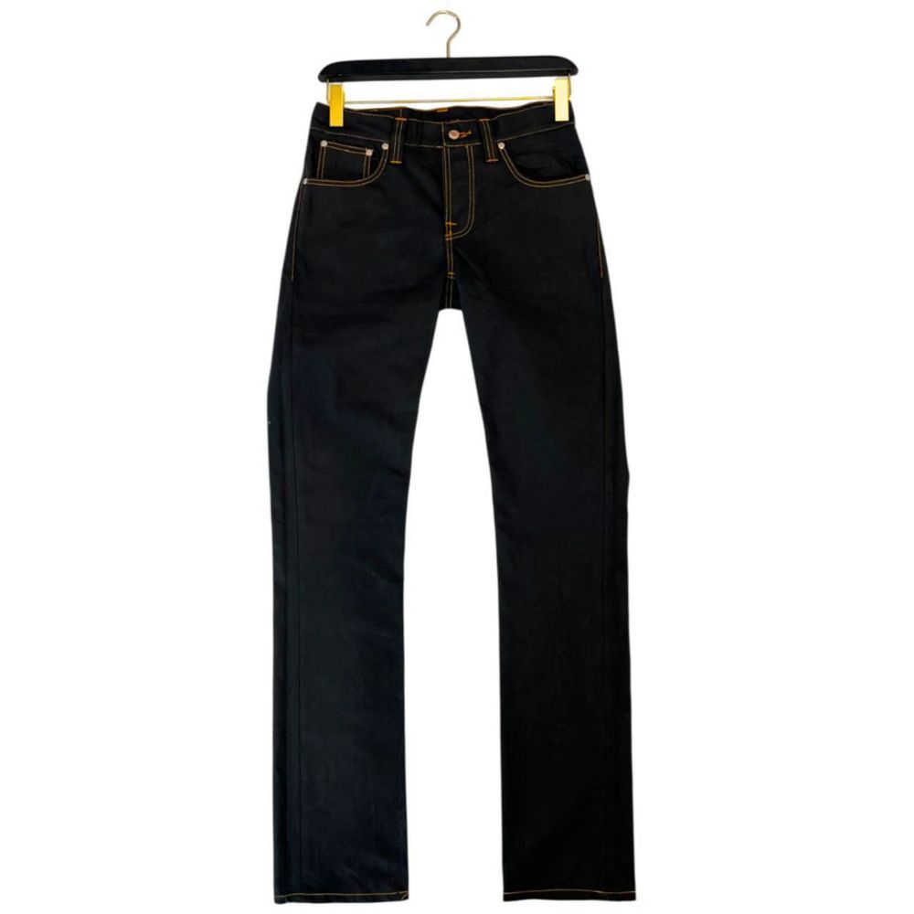 Nudie Jeans sorte bomulds herrejeans