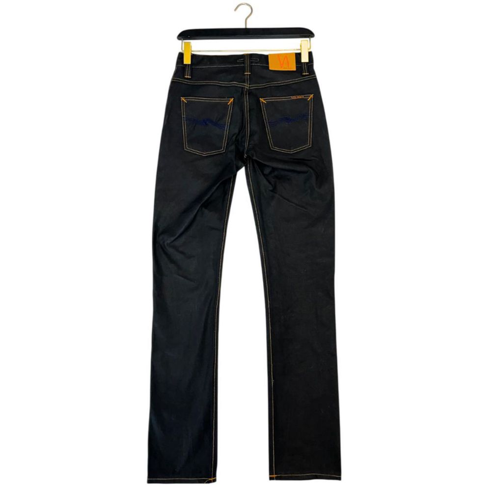 Nudie Jeans sorte bomulds herrejeans
