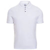 Alpha Studio Hvid Bomuldspoloshirt