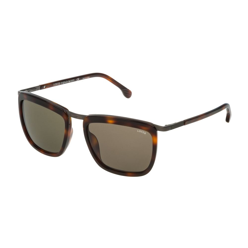 Lozza brune metalsolbriller