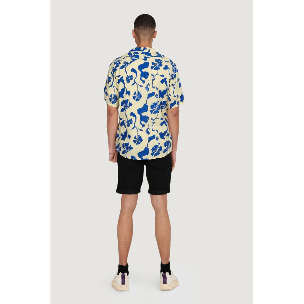 Only & Sons Tofarvet Viskose Skjorte