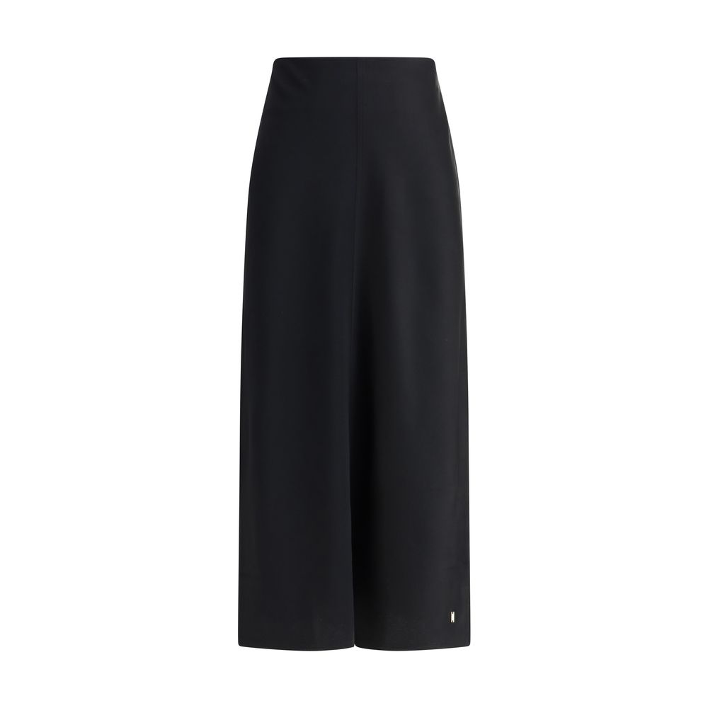 Ami Paris Satin midi nederdel
