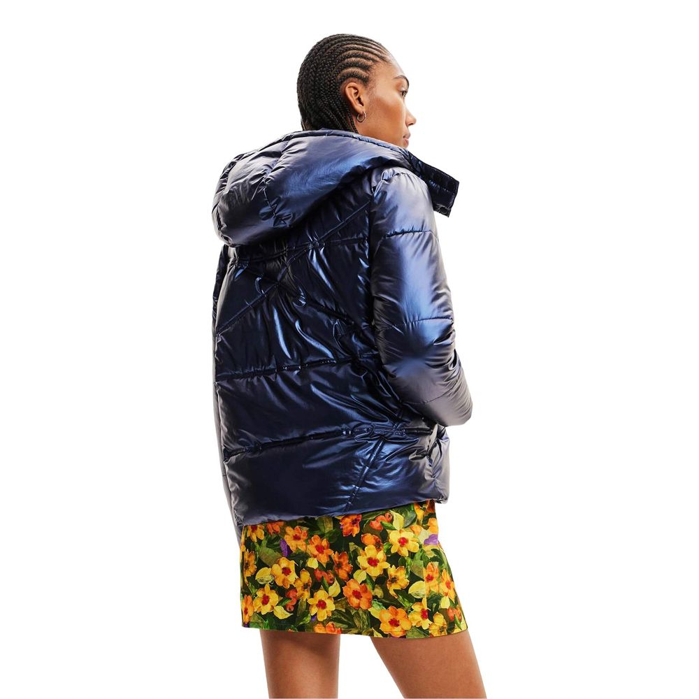 Desigual Blå Polyamid Jakker & Frakke