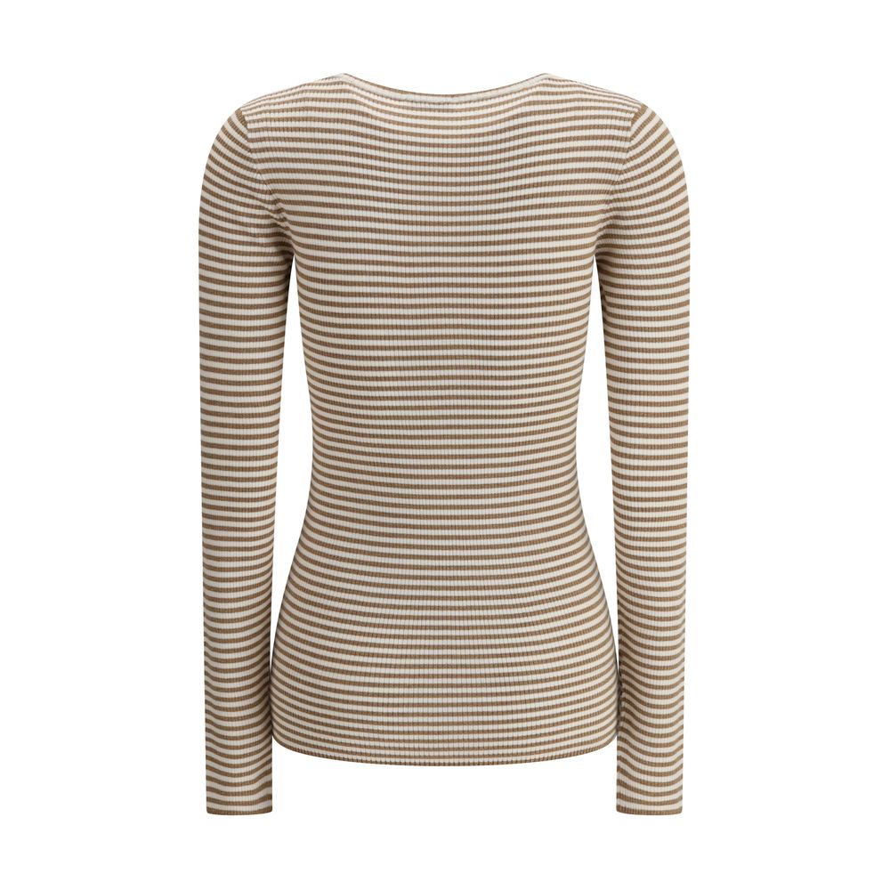 Brunello Cucinelli Cashmere Langærmet Jersey