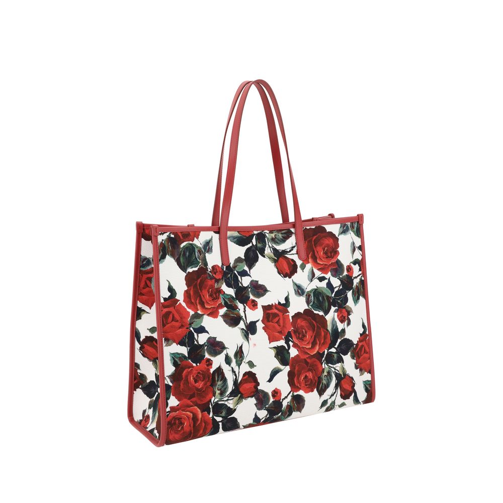 Dolce & Gabbana Blomsterprintet Tote-taske