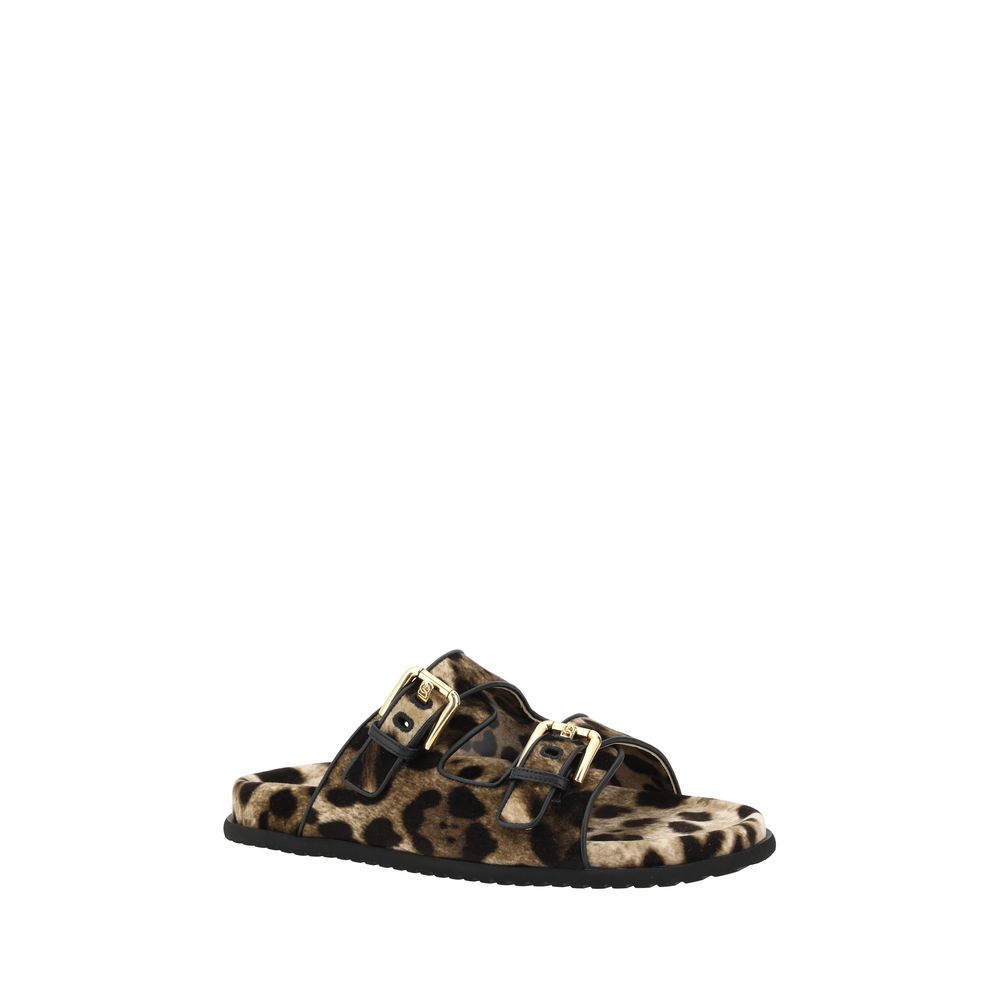 Dolce & Gabbana sandaler med dyreprint