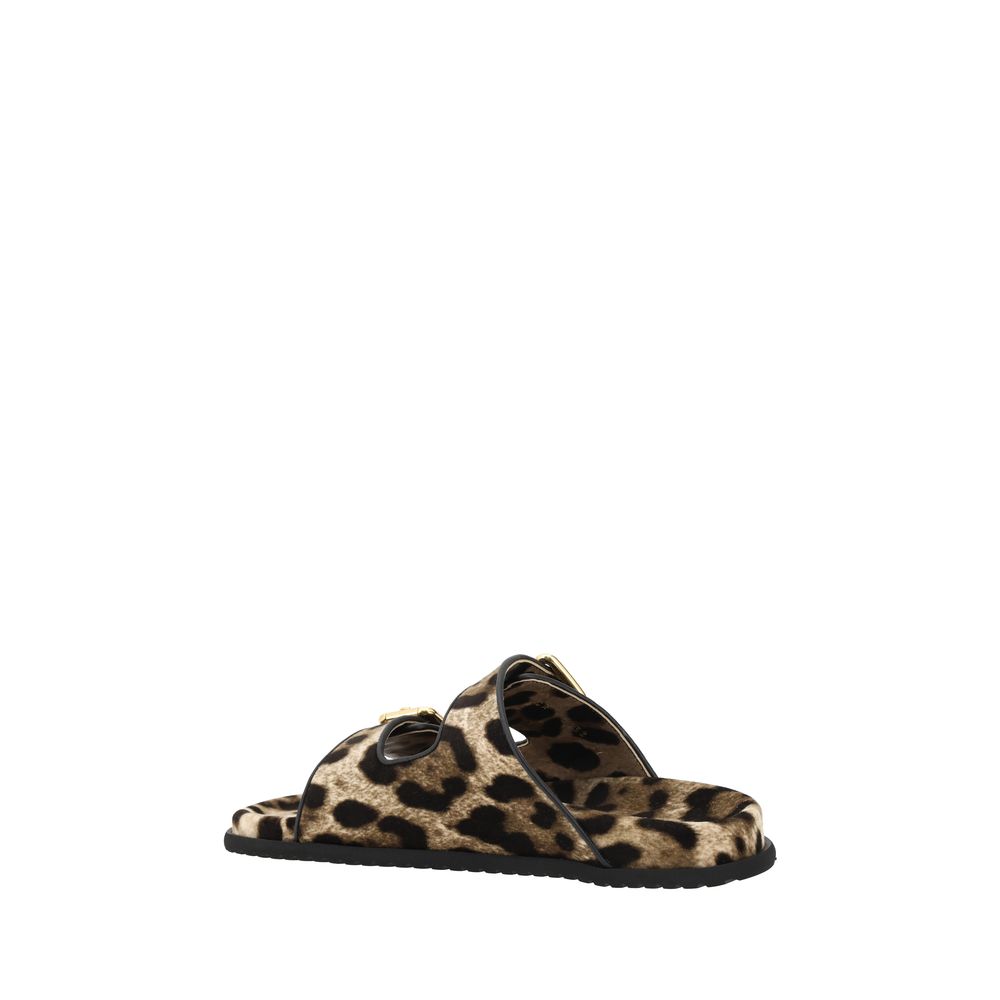 Dolce & Gabbana sandaler med dyreprint