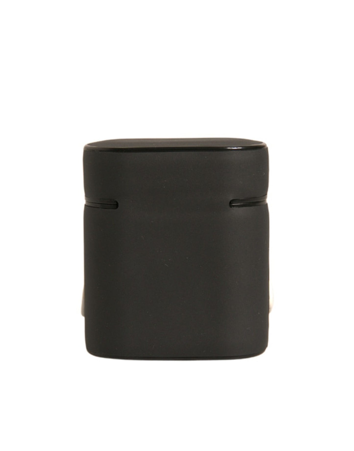 Dolce & Gabbana Sort/Hvid Silikone-Etuier til Airpods med Præget Logo