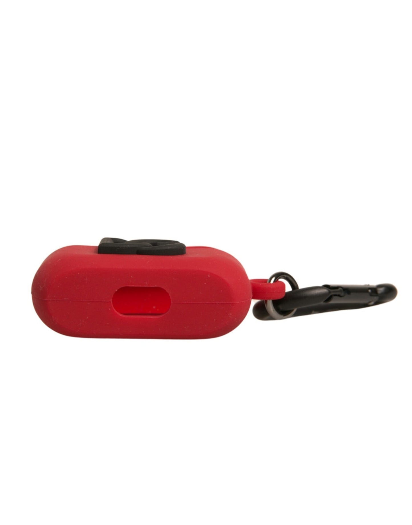 Dolce & Gabbana Rød Silikone Gummi Logo Præget Airpods Etui