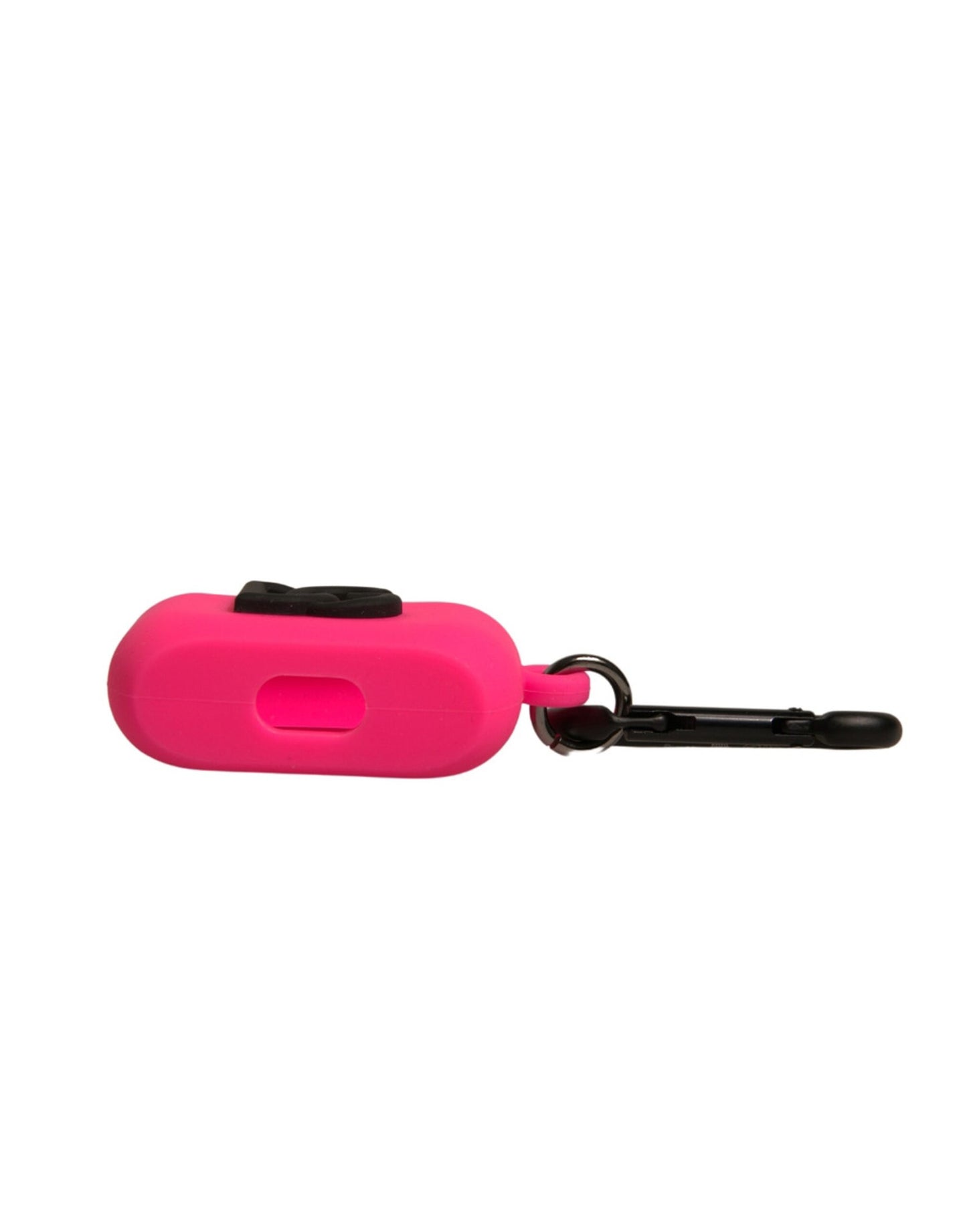 Dolce & Gabbana Pink Silikone Gummi Logo Præget Airpods Etui