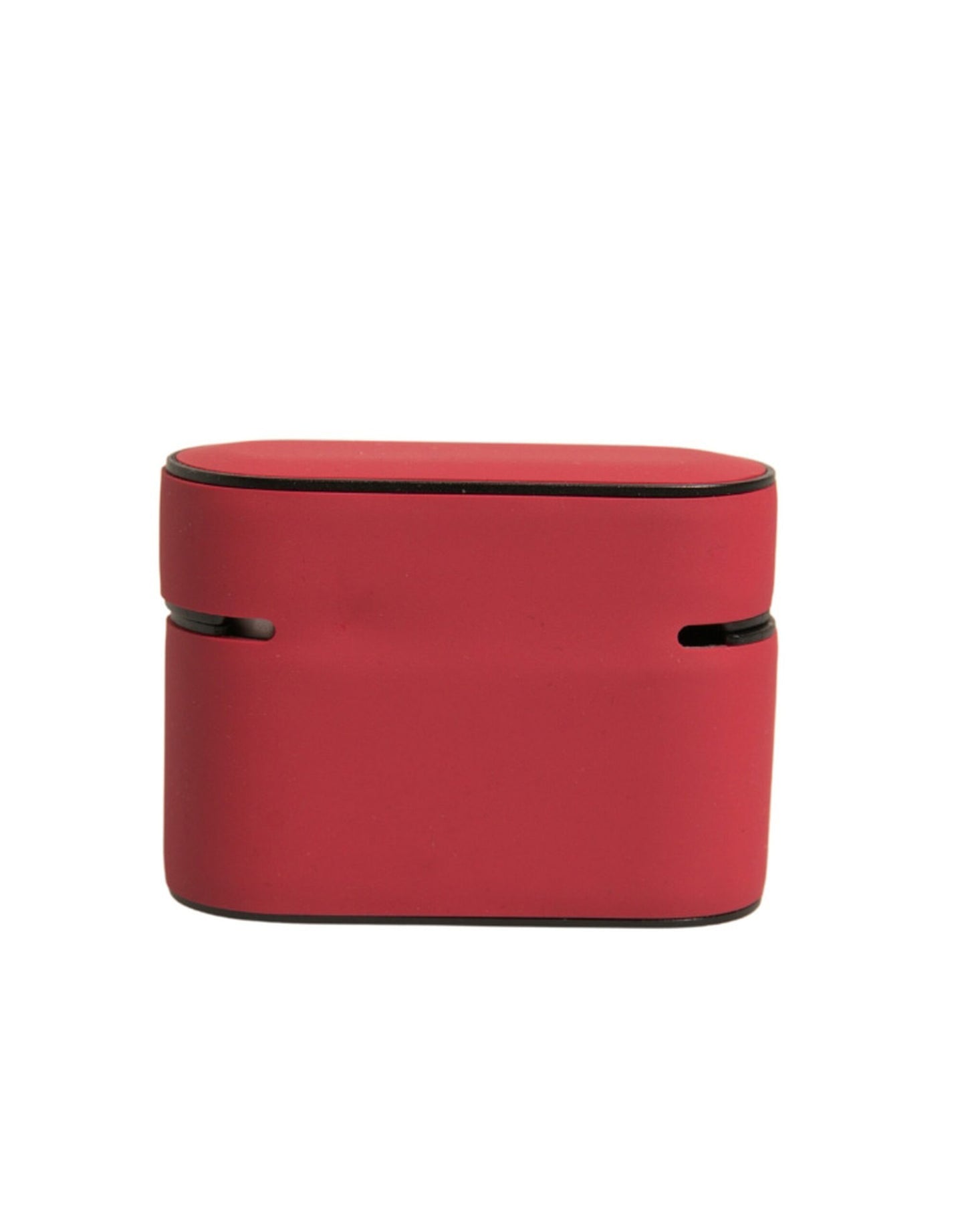 Dolce & Gabbana Rød PVC Præget Logo Plaque Holder til Airpods