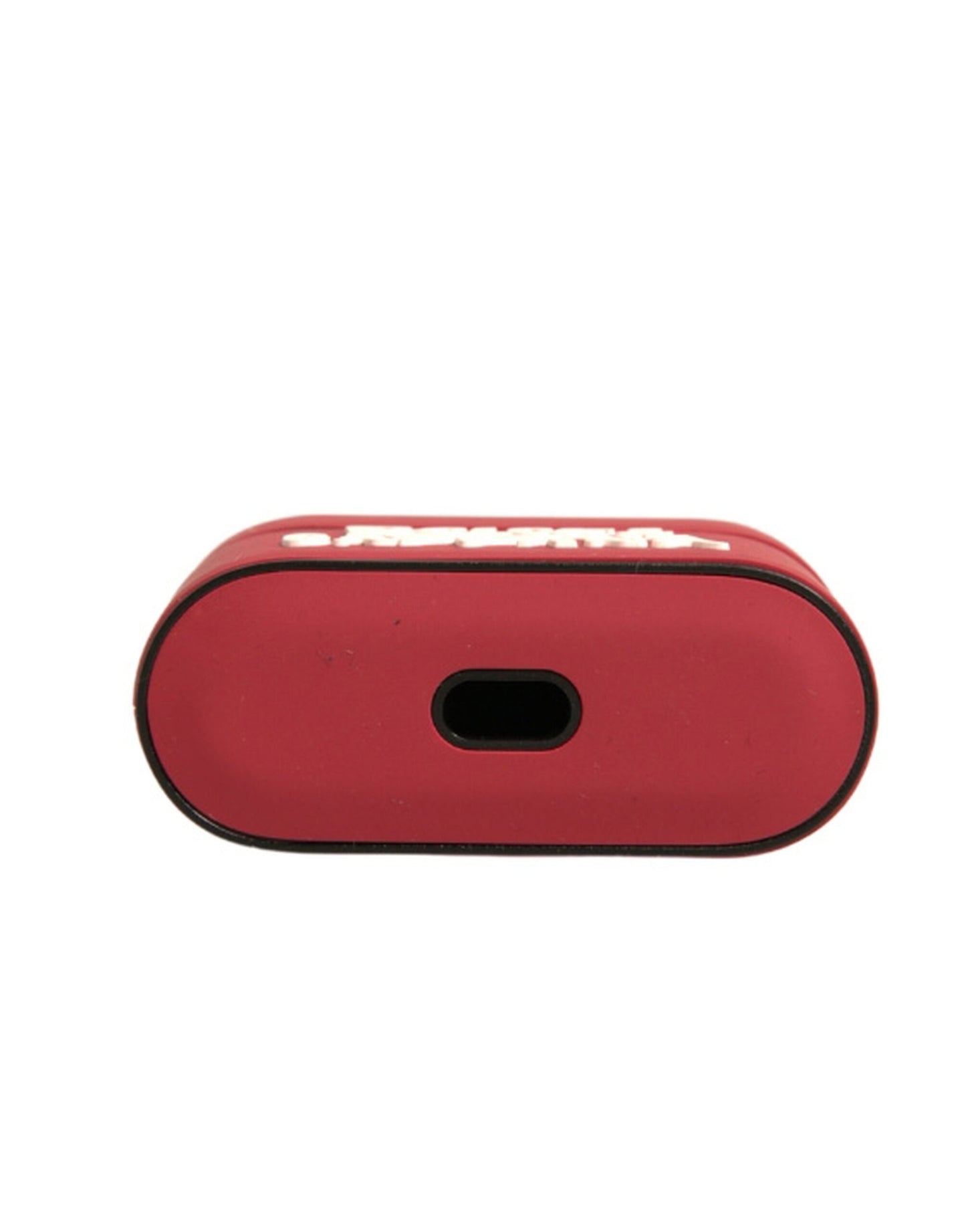 Dolce & Gabbana Rød PVC Præget Logo Plaque Holder til Airpods