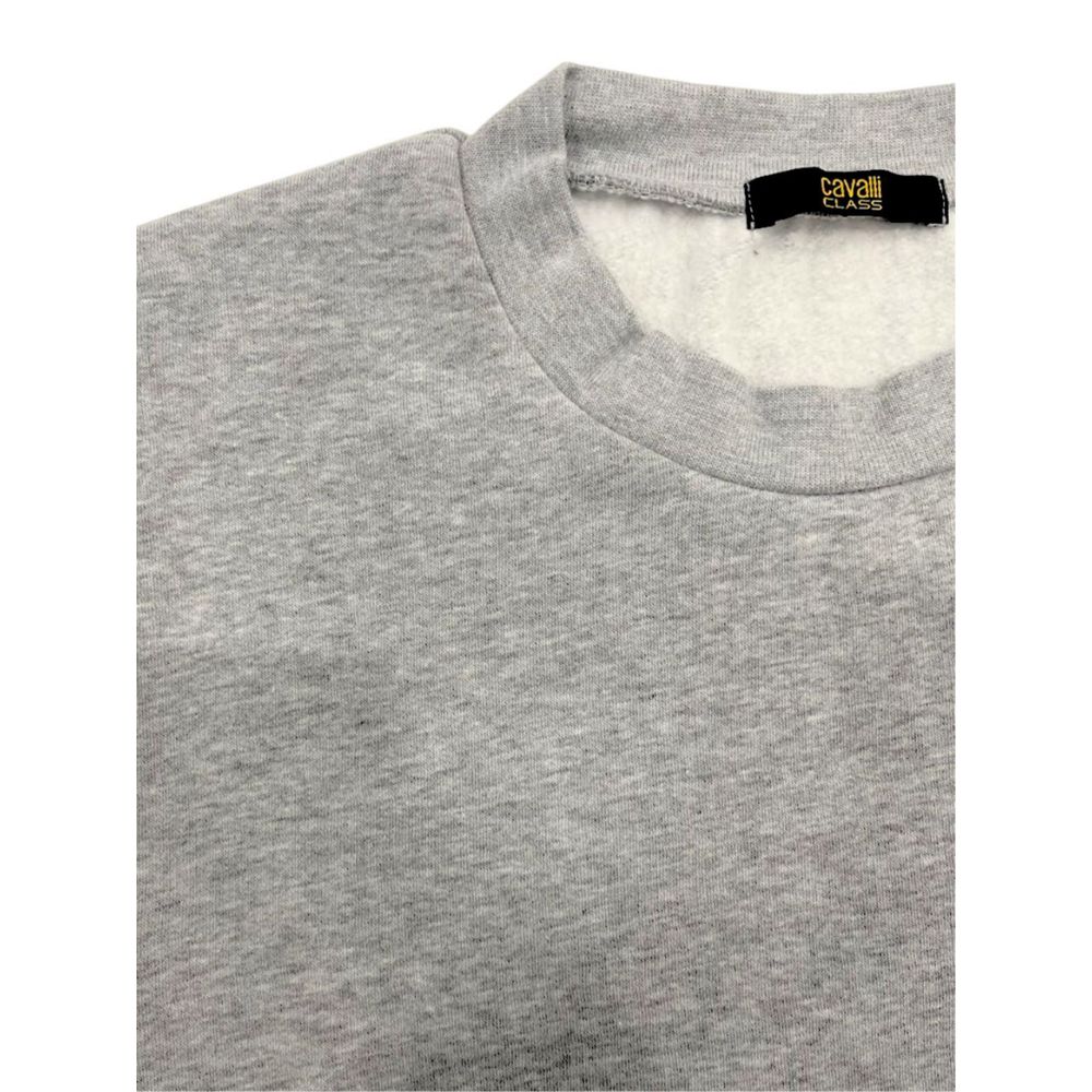 Cavalli Class Grå Polyester Damehættetrøje