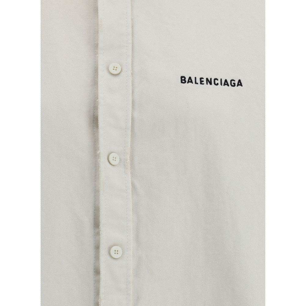 Balenciaga denimskjortejakke