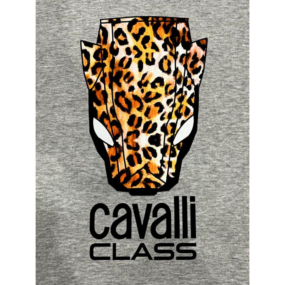 Cavalli Class Grå Polyester Damehættetrøje
