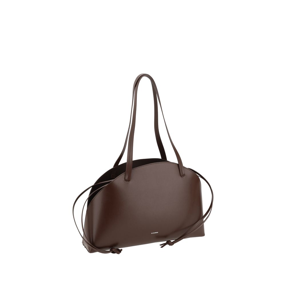 Jil Sander Curve-skuldertaske
