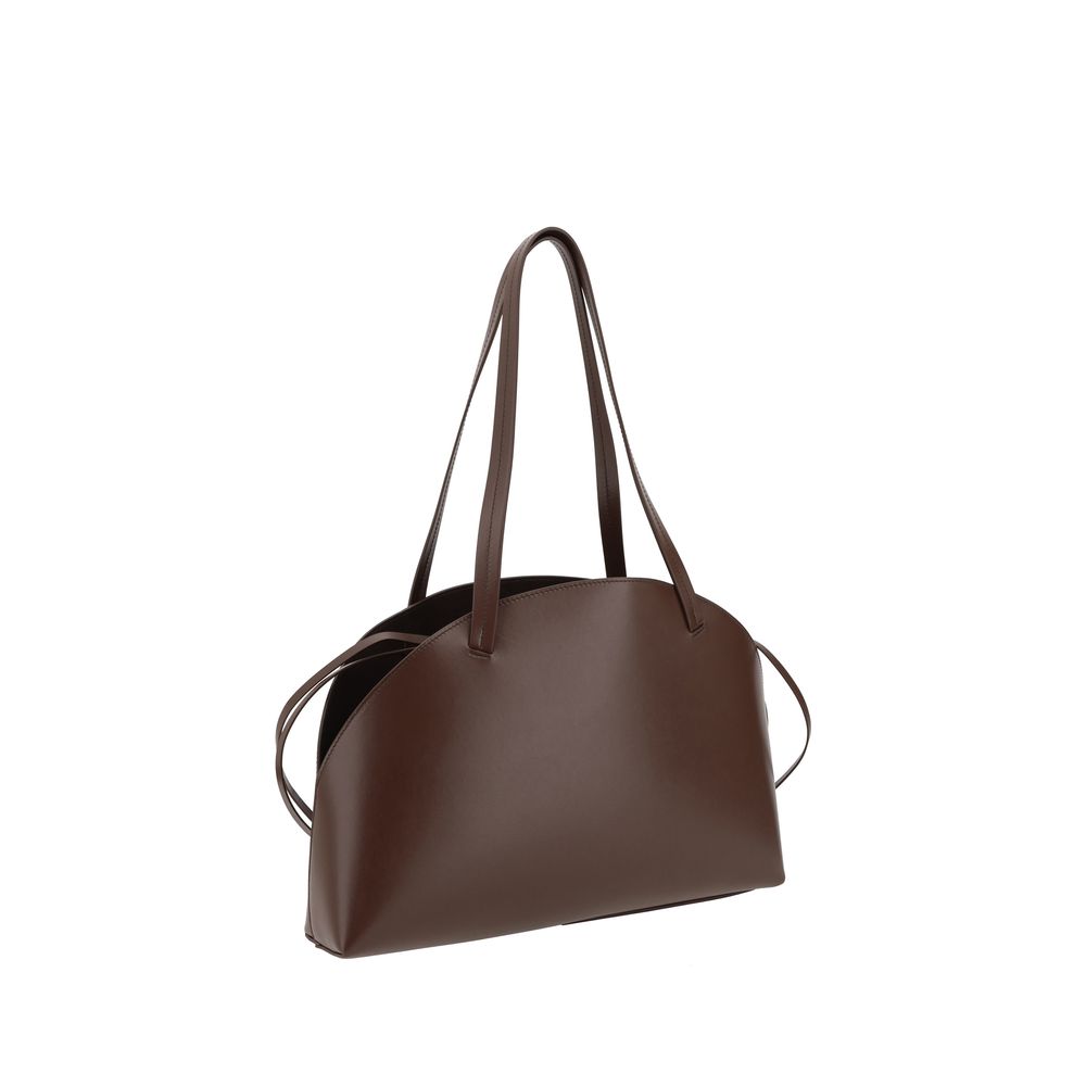 Jil Sander Curve-skuldertaske