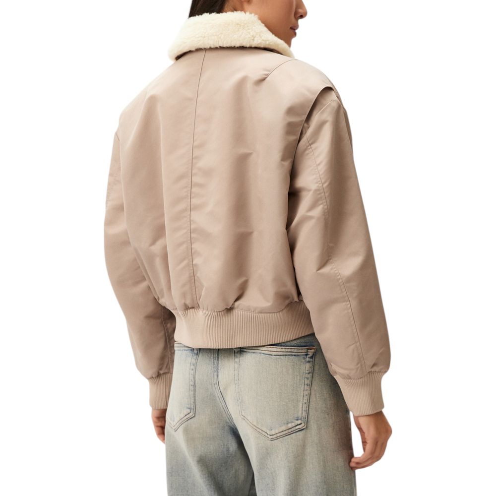 Calvin Klein Jeans Beige Polyesterjakker & Frakke