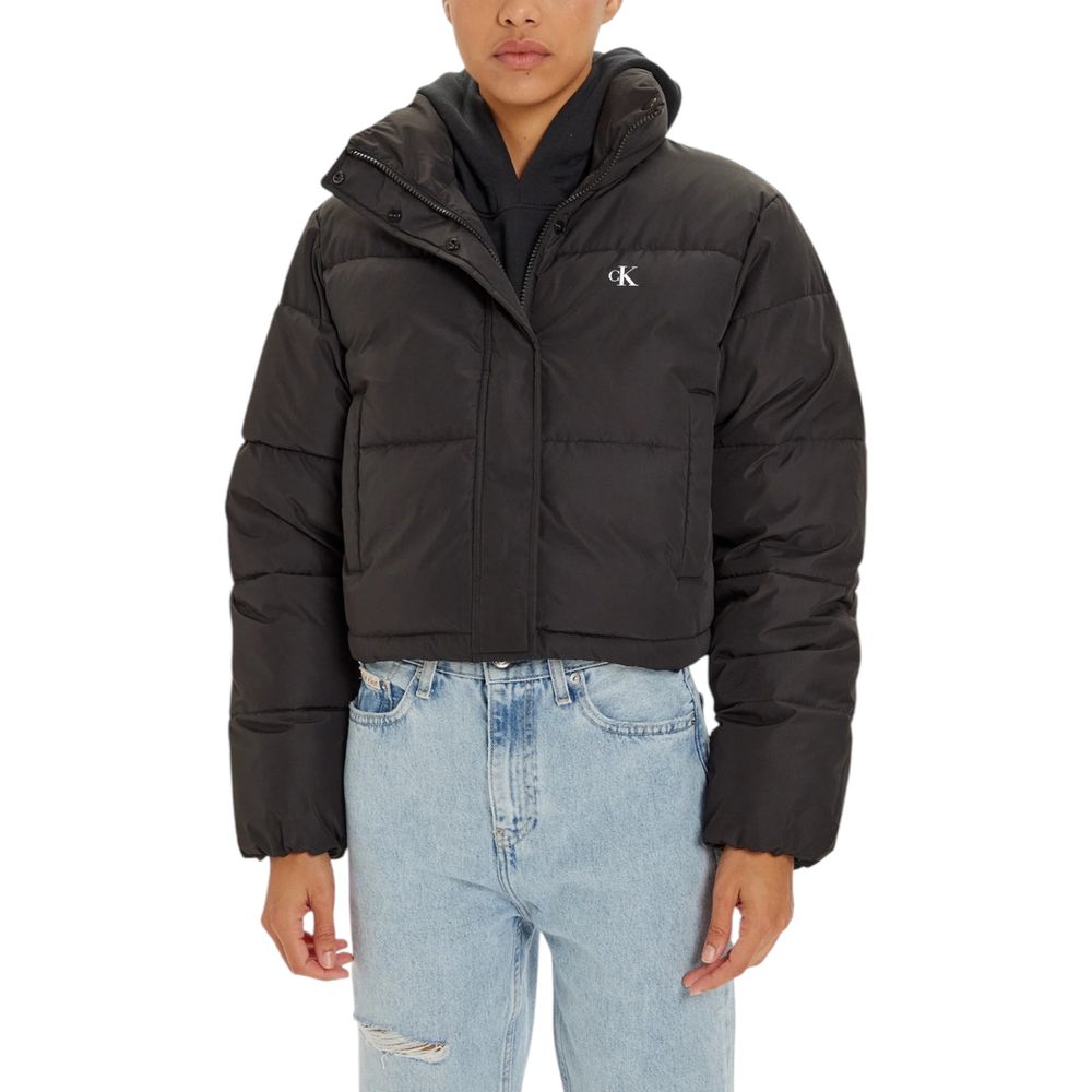 Calvin Klein Jeans Sorte Polyesterjakker & Frakke