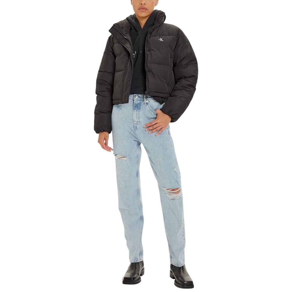 Calvin Klein Jeans Sorte Polyesterjakker & Frakke