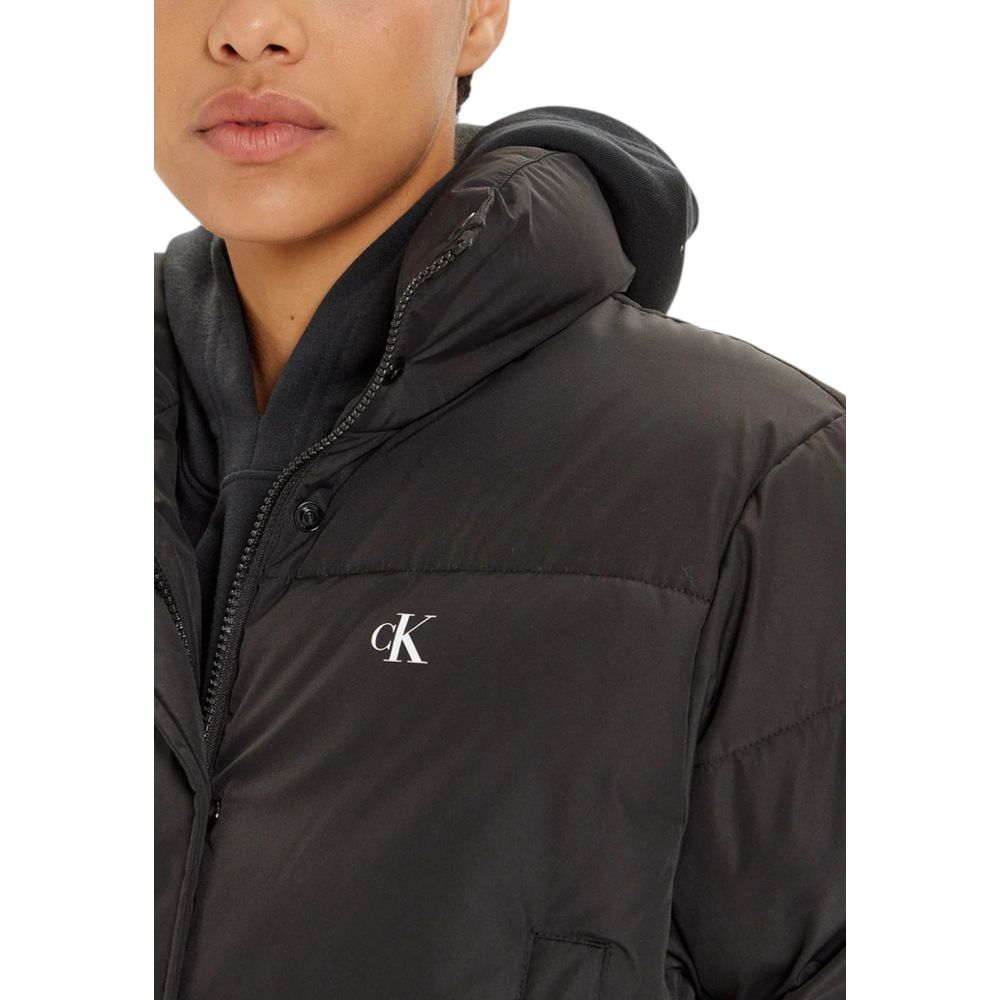 Calvin Klein Jeans Sorte Polyesterjakker & Frakke